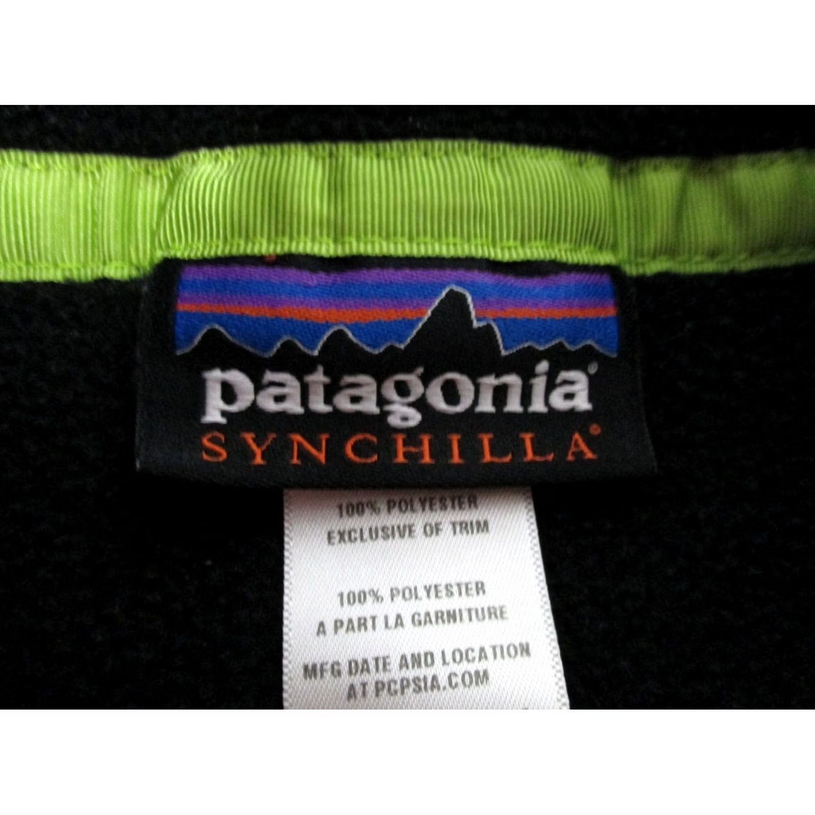 Patagonia Patagonia Jacket Womens M Black Snap Fleece Synchilla Hiking Logo 25455 Size M / US 6-8 / IT 42-44 - 7 Thumbnail