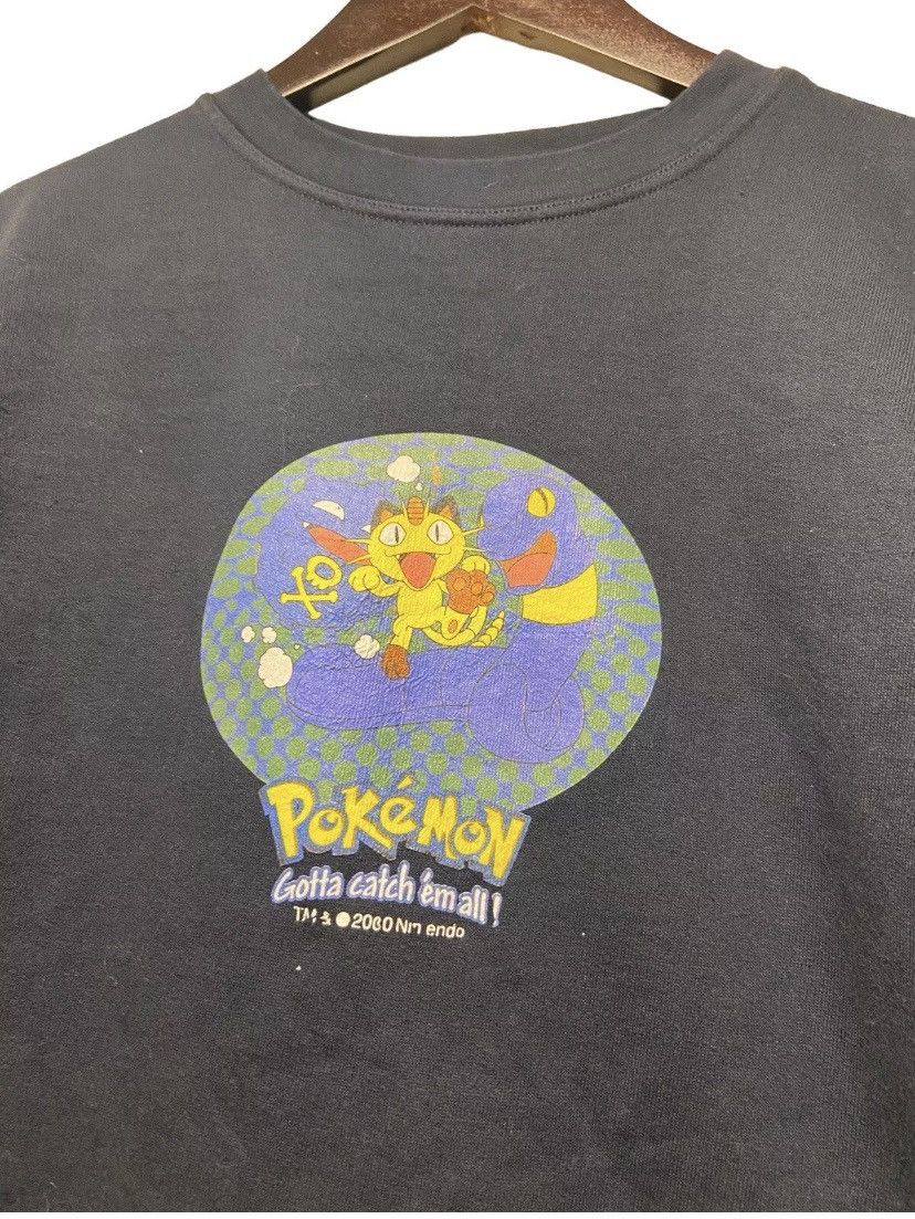 Nintendo × Pokemon × Vintage Vintage Pokémon Team Rocket Sweatshirt Size Medium European Size US M / EU 48-50 / 2 - 2 Thumbnail