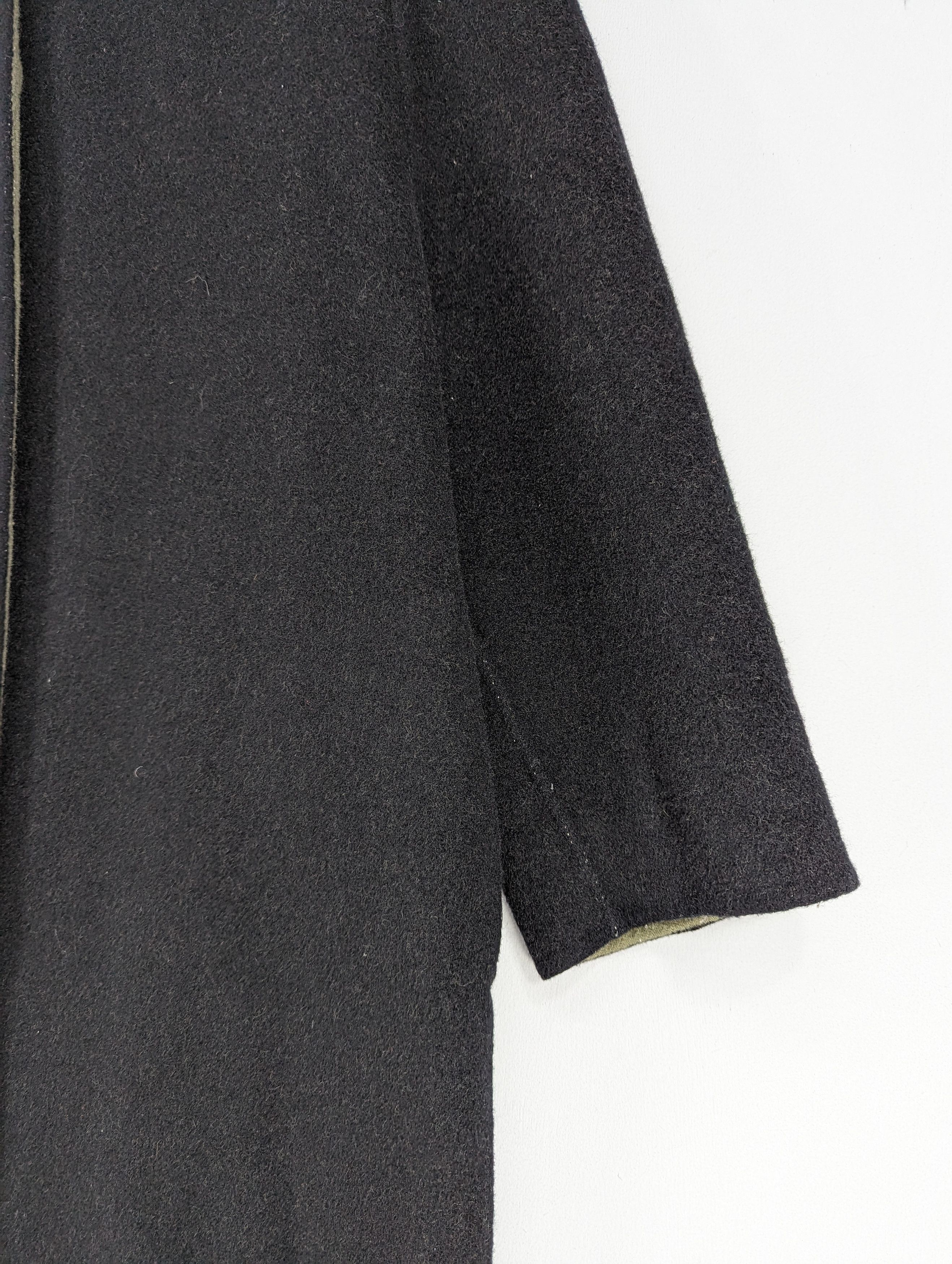 Japanese Brand 🔥RARE🔥Vintage Peyton Place PPFM Mohair Long Coat Jacket Size L / US 10 / IT 46 - 4 Thumbnail