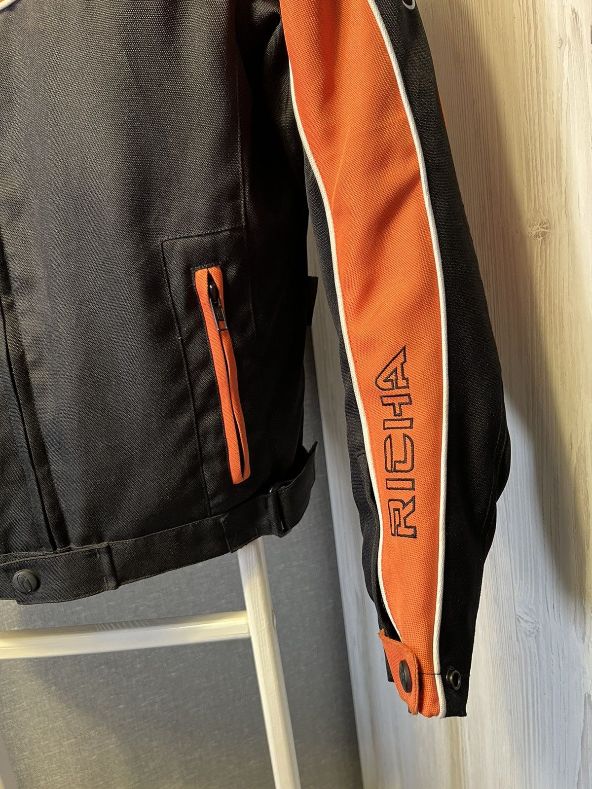 Vintage Richa Racing Motorcycle Moto Biker Jacket Men’s Size S Size US S / EU 44-46 / 1 - 3 Thumbnail