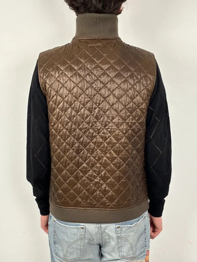 Dolce & Gabbana 2000s Dolce & Gabbana Brown Quilted Nylon Vest Size US M / EU 48-50 / 2 - 3 Thumbnail