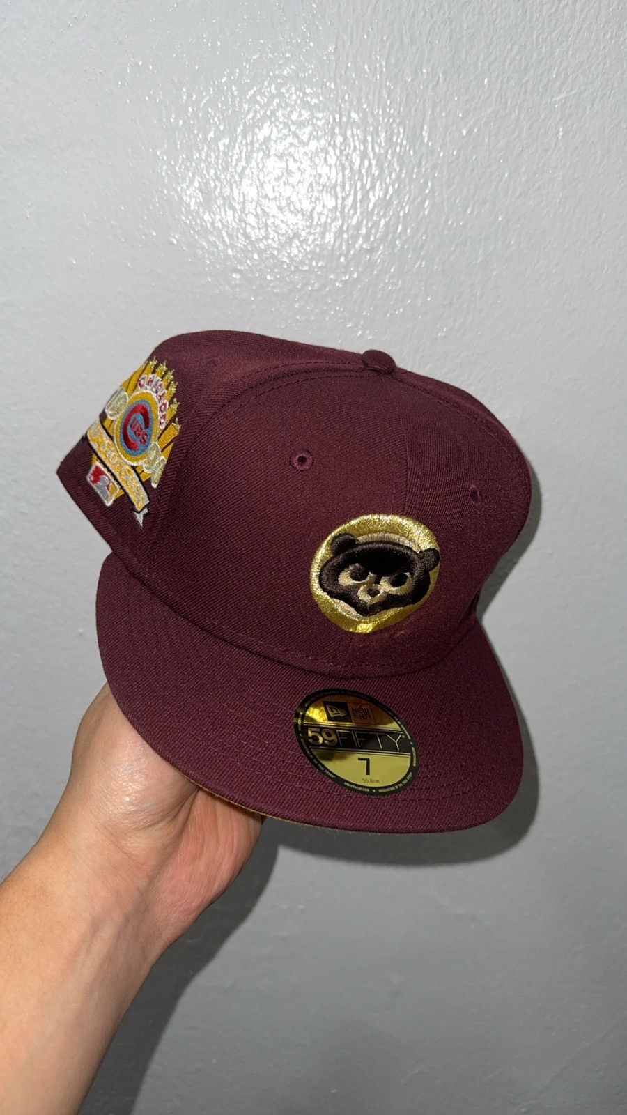 New Era New Era 59fifty red Chicago Cubs fitted hat size 7 Size ONE SIZE - 1 Thumbnail