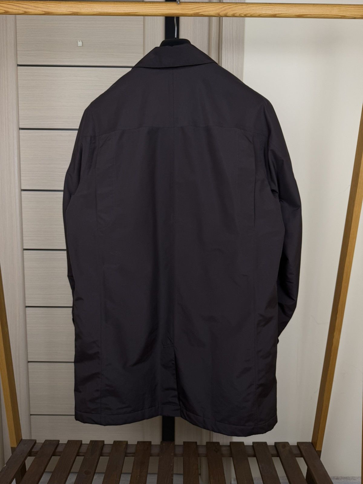 Ermenegildo Zegna Zegna Sport microtech project men's raincoat in brown size M Size US M / EU 48-50 / 2 - 6 Thumbnail