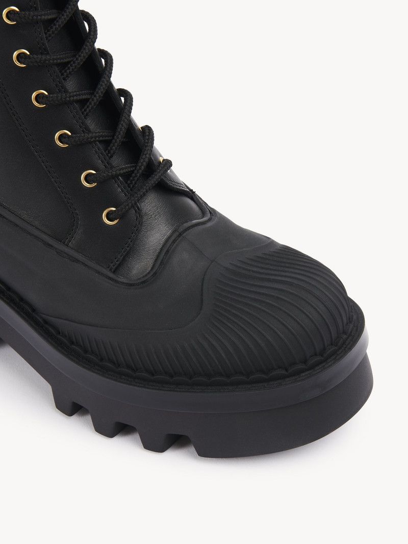 Chloe o1loc1c10226 Ankle Boots in Black Size US 8 / IT 38 - 3 Thumbnail