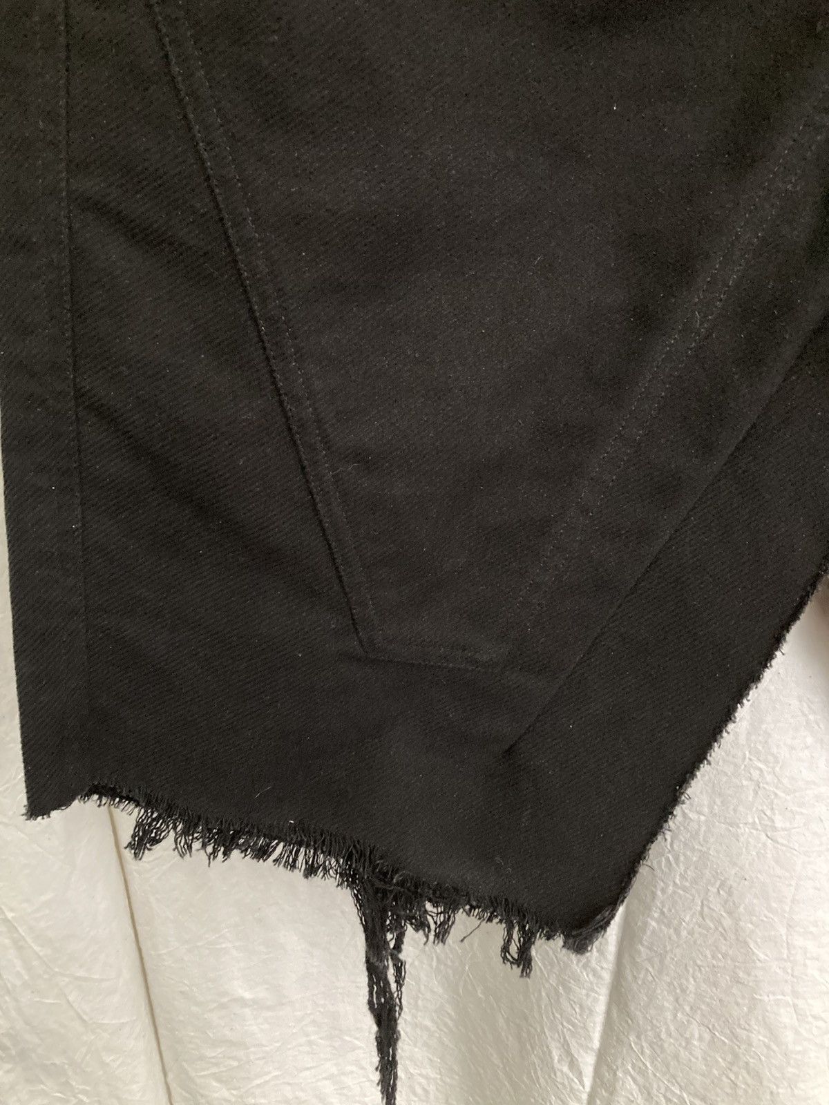 Rick Owens NEVER WORN / Rick Owens Slivered Denim Skirt Size US 31 - 5 Thumbnail