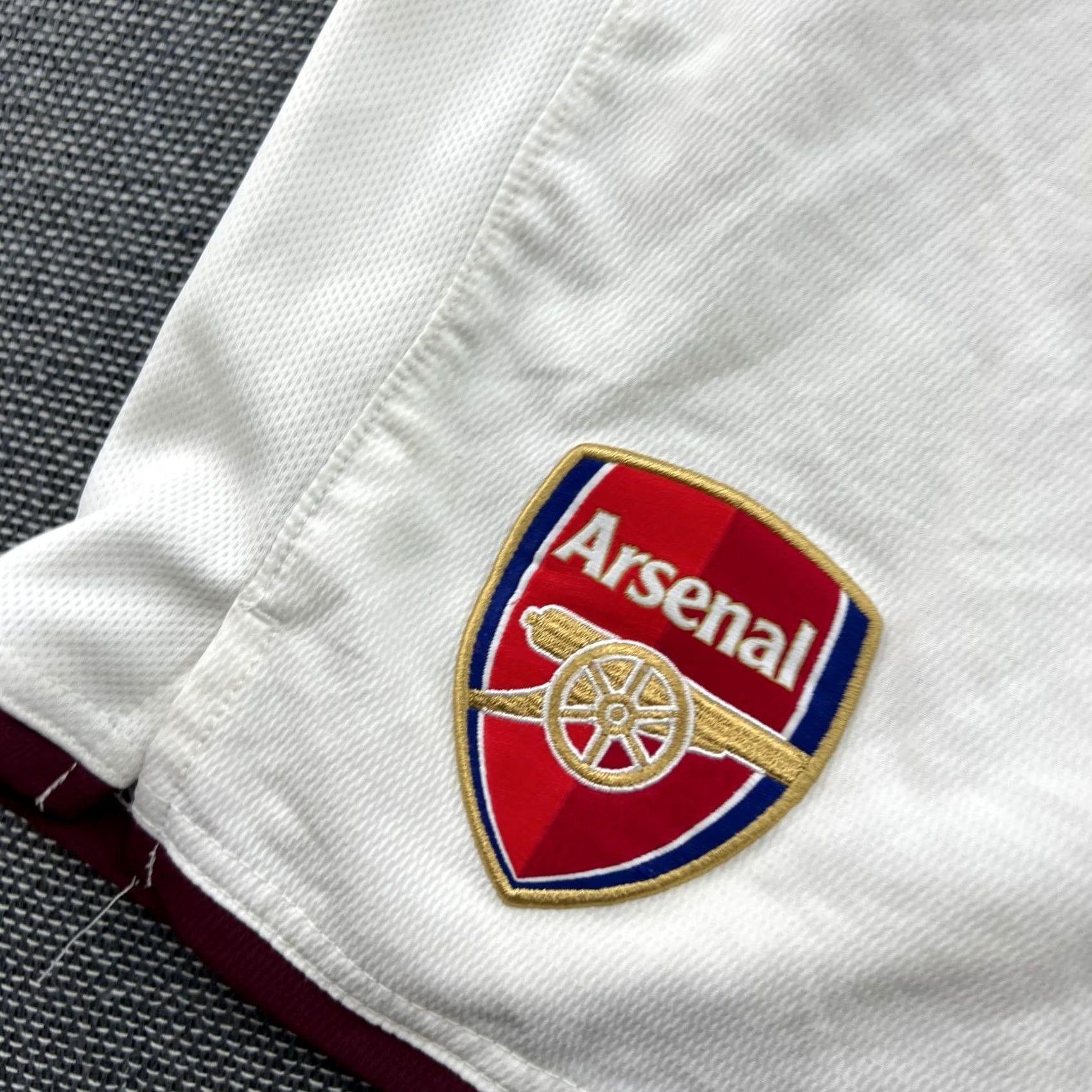 Nike Nike Arsenal 2007-2008 Away Shorts Mens Small White Football Adult Nike Size US 29 - 4 Thumbnail