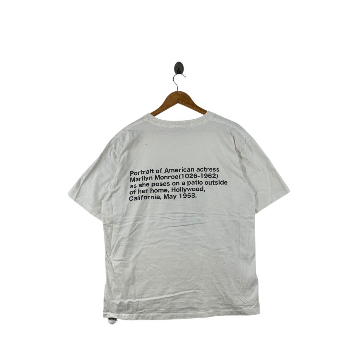 Marilyn Manson Vintage MARILYN MONROE FOTOFOLIO Alfred Eisenstaedt Tee Size L / US 10 / IT 46 - 5 Thumbnail