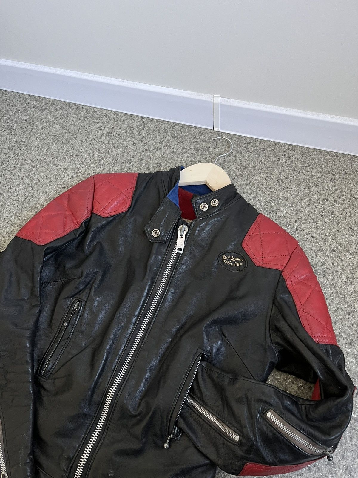Lewis Leathers 70’s LEWIS LEATHERS AVIAKIT biker sz 34 jacket motorcycle Size US XXS / EU 40 - 2 Thumbnail