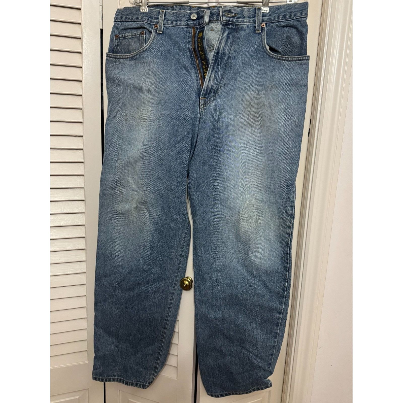 Lucky Brand Lucky Brand Men's denim Jeans Pants Size 36 Size US 36 / EU 52 - 2 Thumbnail