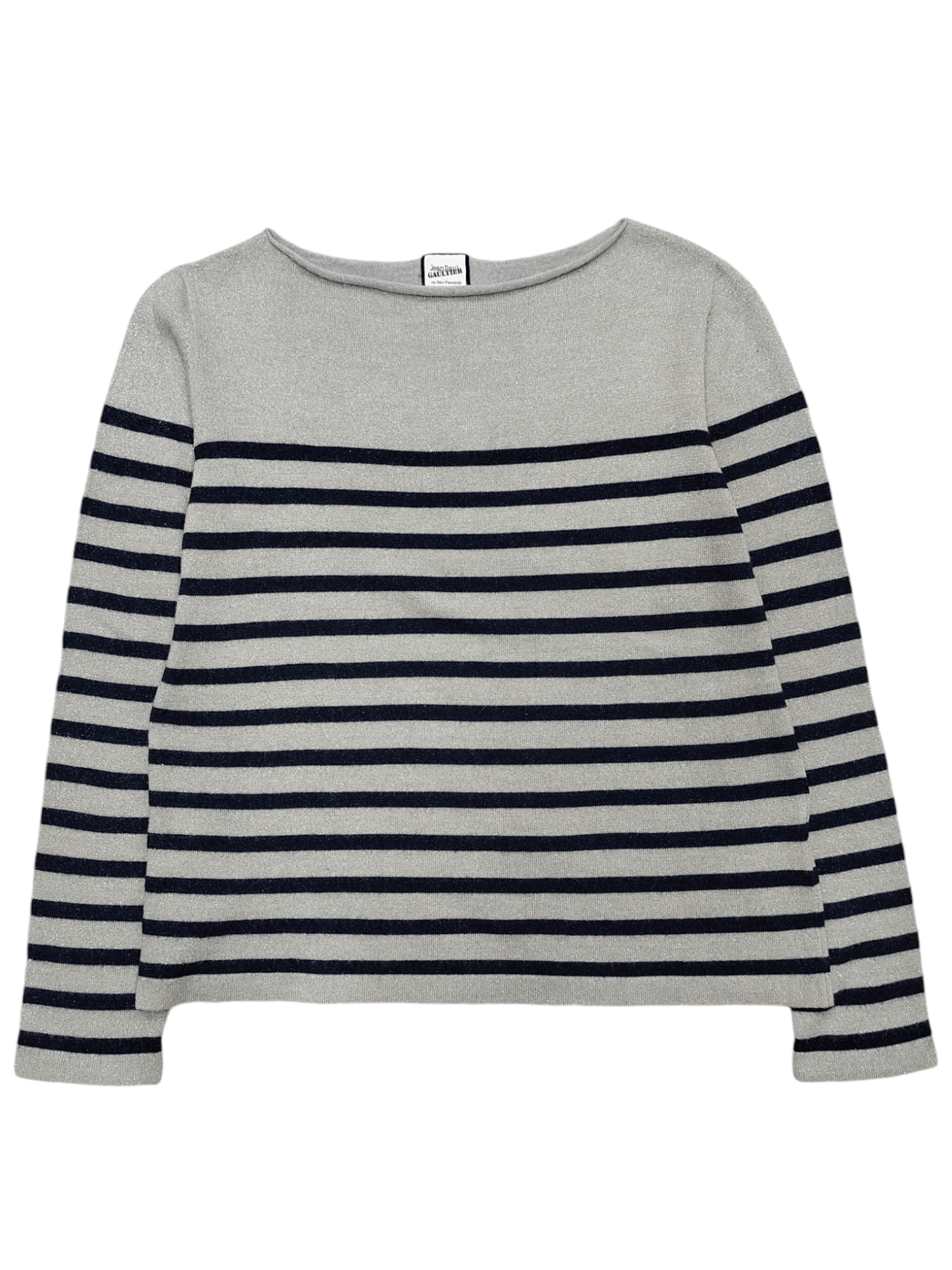 🔥JEAN PAUL GAULTIER 🔥Striped Metallic Knitwear