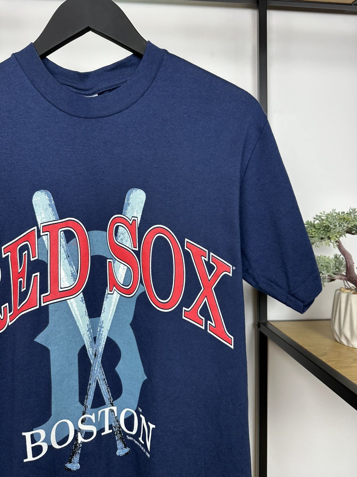 MLB Vintage 1998 Boston Red Sox T Shirt M Blue MLB Baseball Tee Size US M / EU 48-50 / 2 - 3 Thumbnail