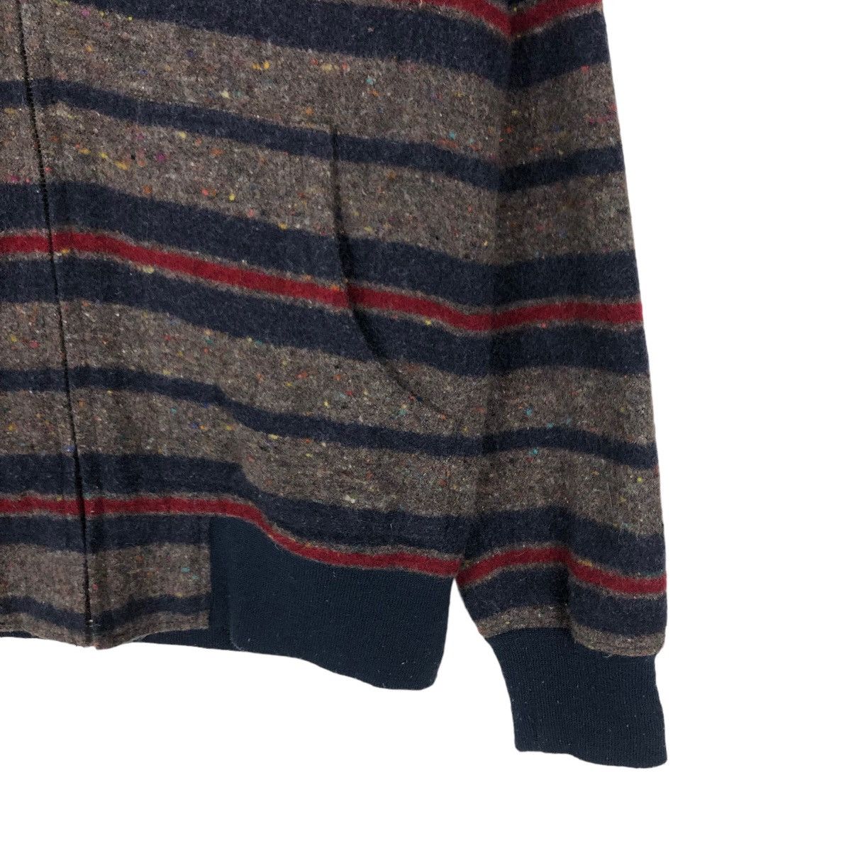 Issey Miyake VINTAGE STRIPED HOODIE PTTP JAPAN ISSEY MIYAKE DESIGN Size US M / EU 48-50 / 2 - 4 Thumbnail