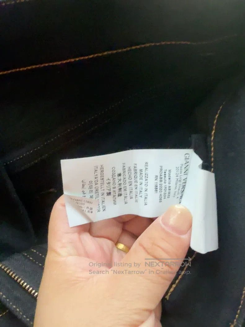 Versace Versace Medusa embroidered jeans Size US 30 / EU 46 - 6 Thumbnail