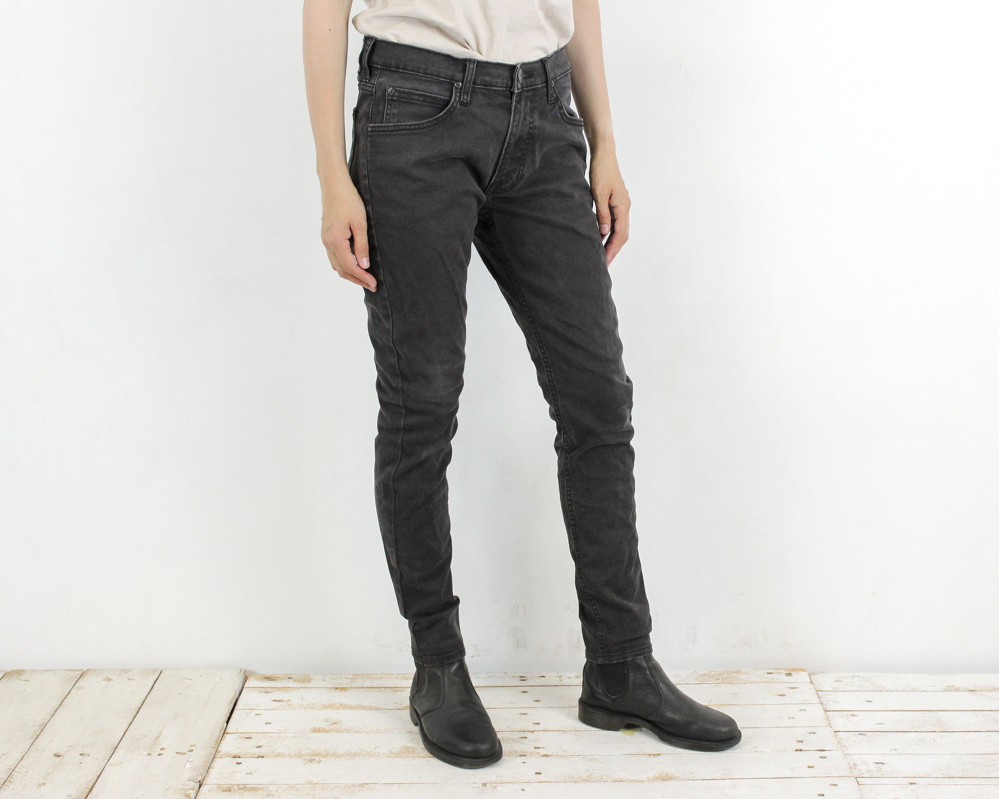 Lee × Vintage Luke Jeans Denim Trousers Pants W30 L30 Bottoms Zip fly Size 30" / US 8 / IT 44 - 2 Thumbnail