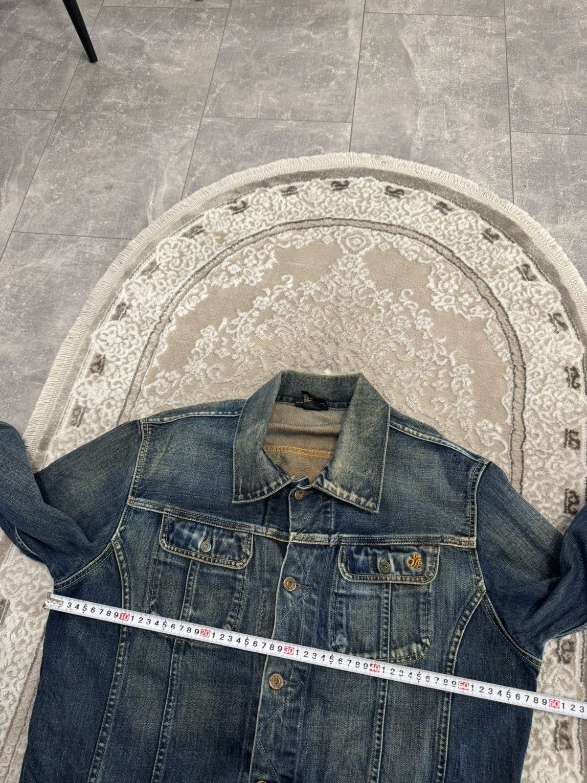 Diesel Vintage Diesel distressed denim jeans jacket size Size US L / EU 52-54 / 3 - 10 Thumbnail