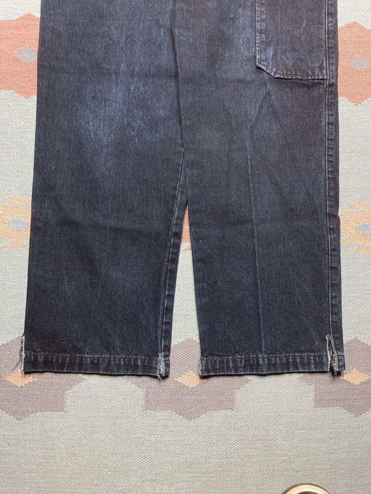 JNCO × Vintage y2k baggy jeans carpenter wide leg JNCO skate Reverb 34x31 Size US 34 / EU 50 - 7 Thumbnail