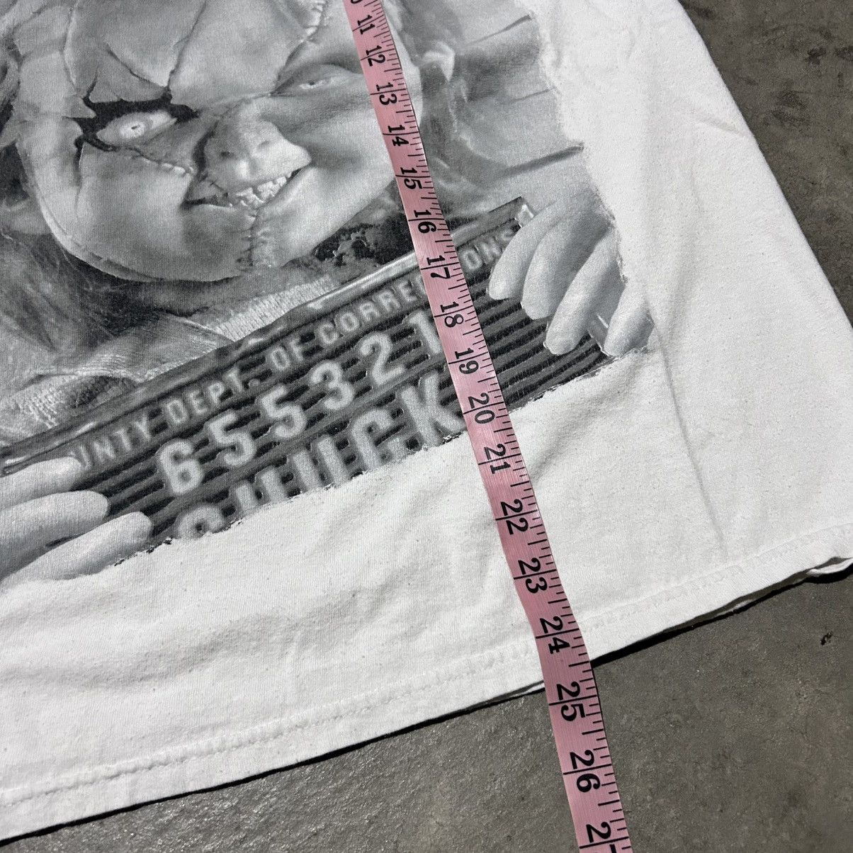 Gildan Vintage chucky mugshot tee shirt Size US M / EU 48-50 / 2 - 6 Thumbnail