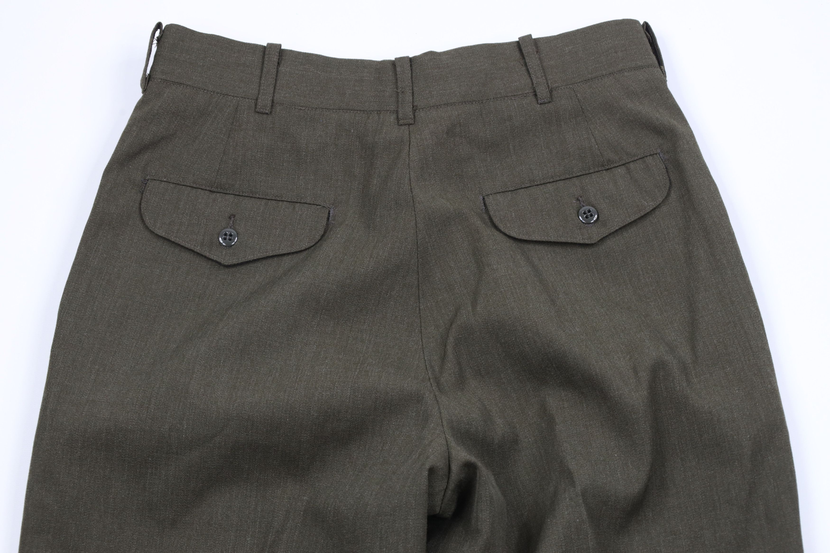 Vintage Vintage 90s Military Corps Wide Leg Trousers Pants USA Size US 30 / EU 46 - 9 Thumbnail