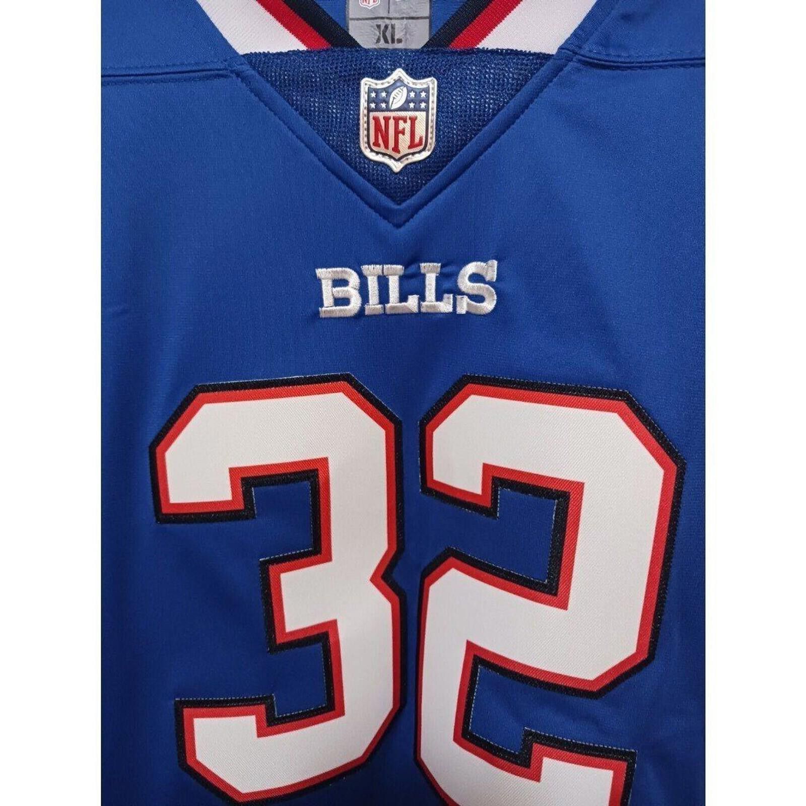 Nike OJ Simpson (Nike)-(Bills)-(Jersey)-(Blue)-(Size XL)-$110.00 Size ONE SIZE - 5 Thumbnail