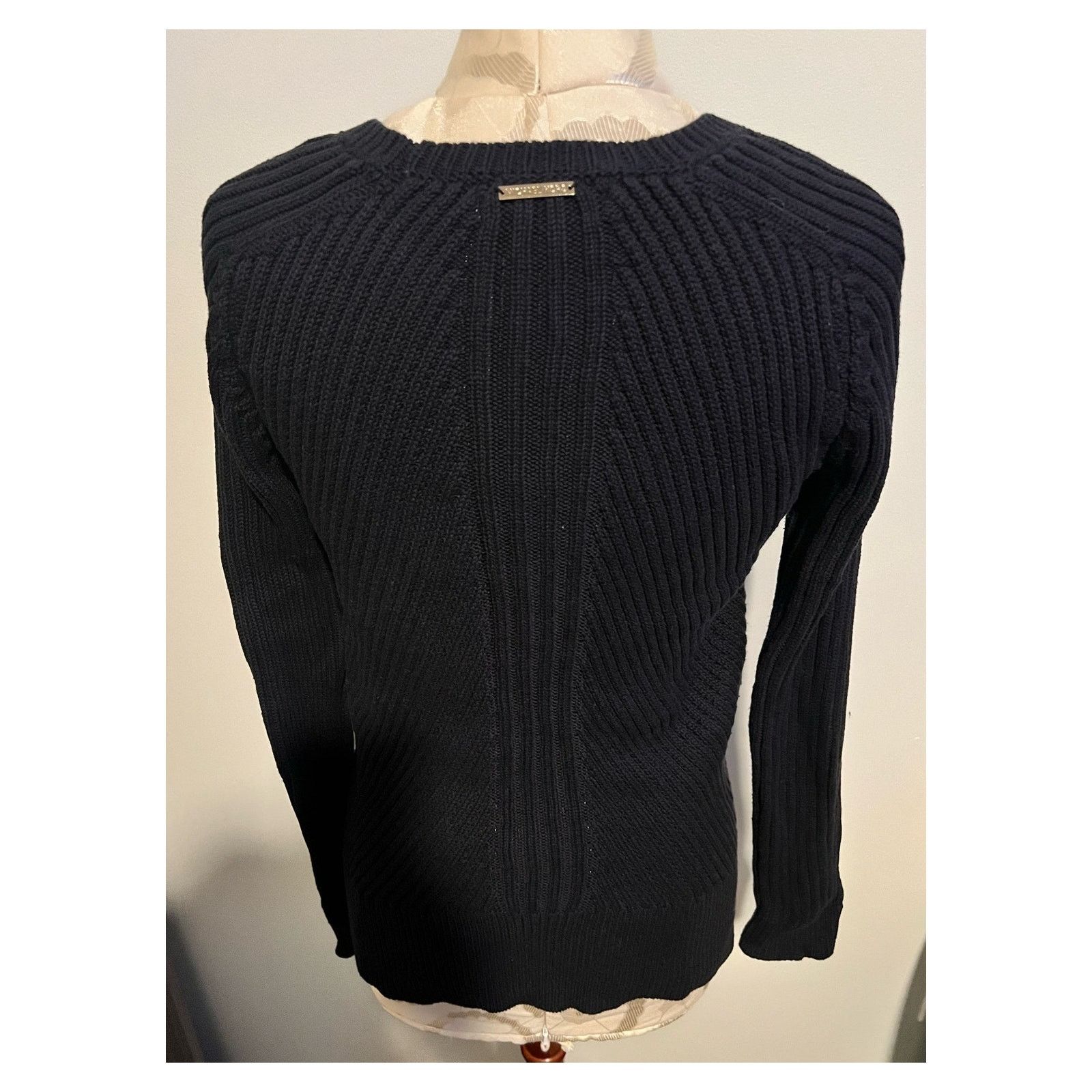 Michael Kors Michael Kors Long Sleeve Studded Crewneck Sweater Medium Size M / US 6-8 / IT 42-44 - 4 Thumbnail