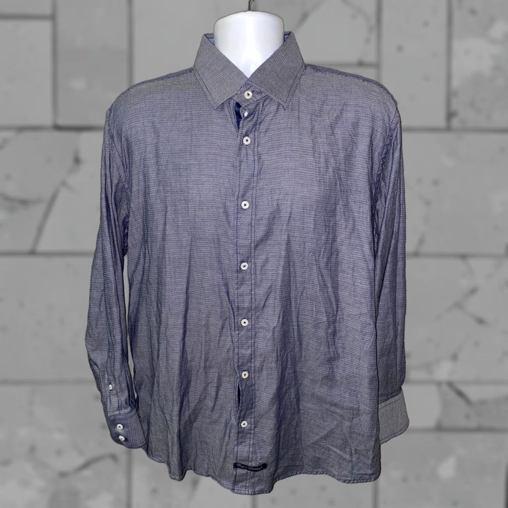 English Laundry English Laundry Mens Blue Long Sleeve Button-Down Shirt Size XL User: English Laundry Mens Blue Long Sleeve Button-Down Shirt Size XL Size US XL / EU 56 / 4 - 1 Thumbnail