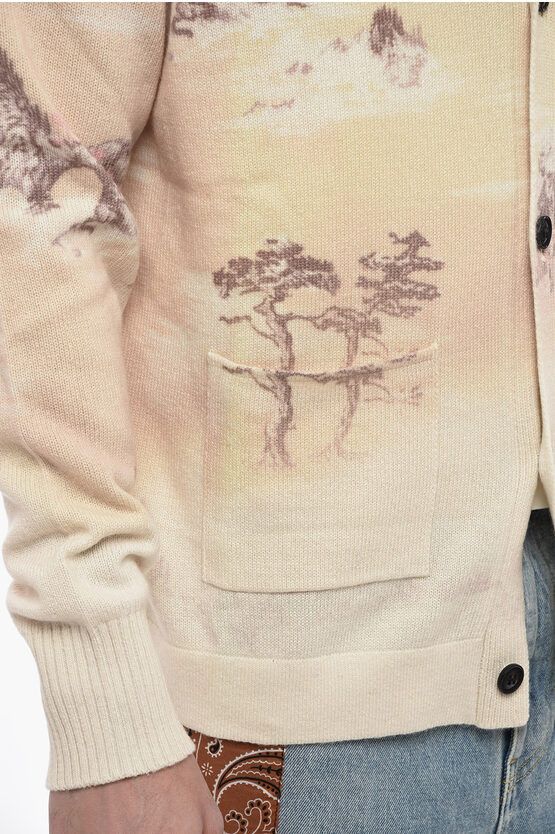 Amiri o1y0525 Cardigan in Multicolor Size US XS / EU 42 / 0 - 2 Thumbnail