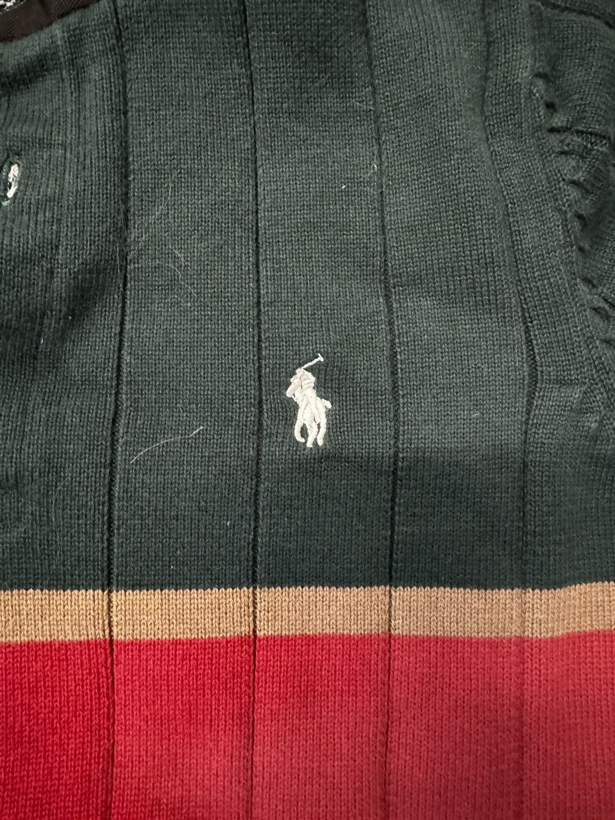 Polo Ralph Lauren Striped Polo Ralph Lauren Sweater Size US M / EU 48-50 / 2 - 3 Thumbnail