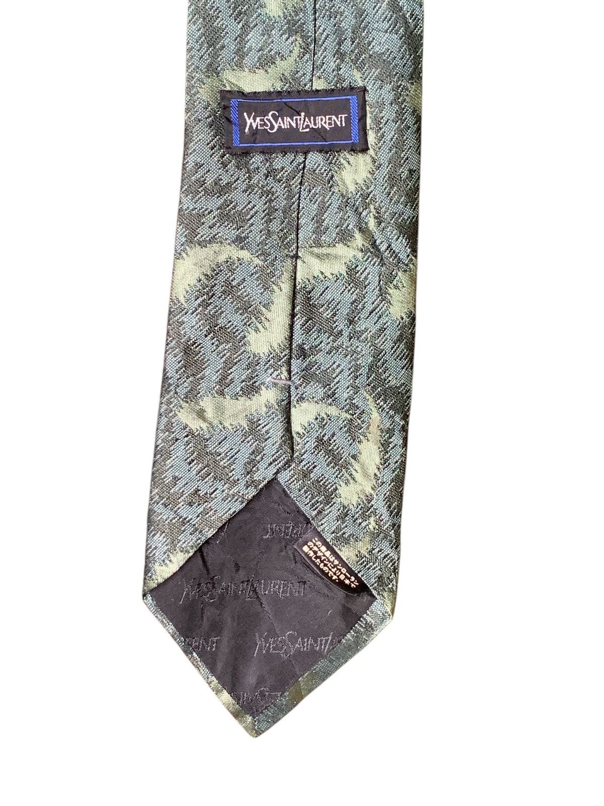 Designer × Vintage × Yves Saint Laurent Rare Design Vintage Yves Saint Laurent Ties Size ONE SIZE - 3 Thumbnail