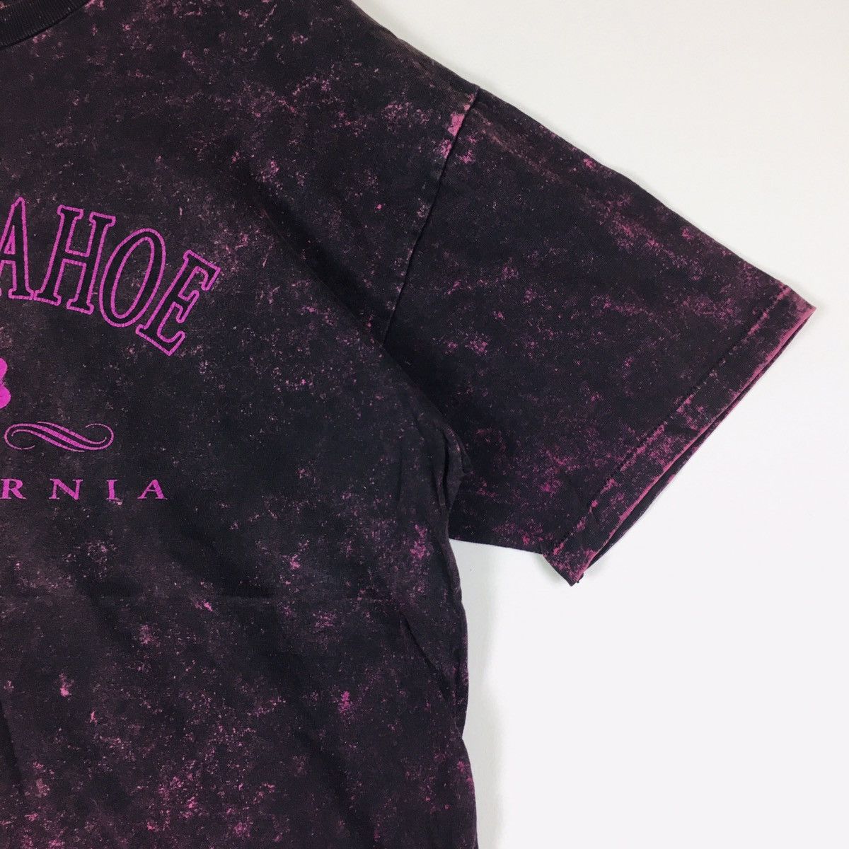 California Arts. × Hanes × Vintage Vintage Single Stitch Bleach Lake Tahoe California Size US M / EU 48-50 / 2 - 5 Thumbnail