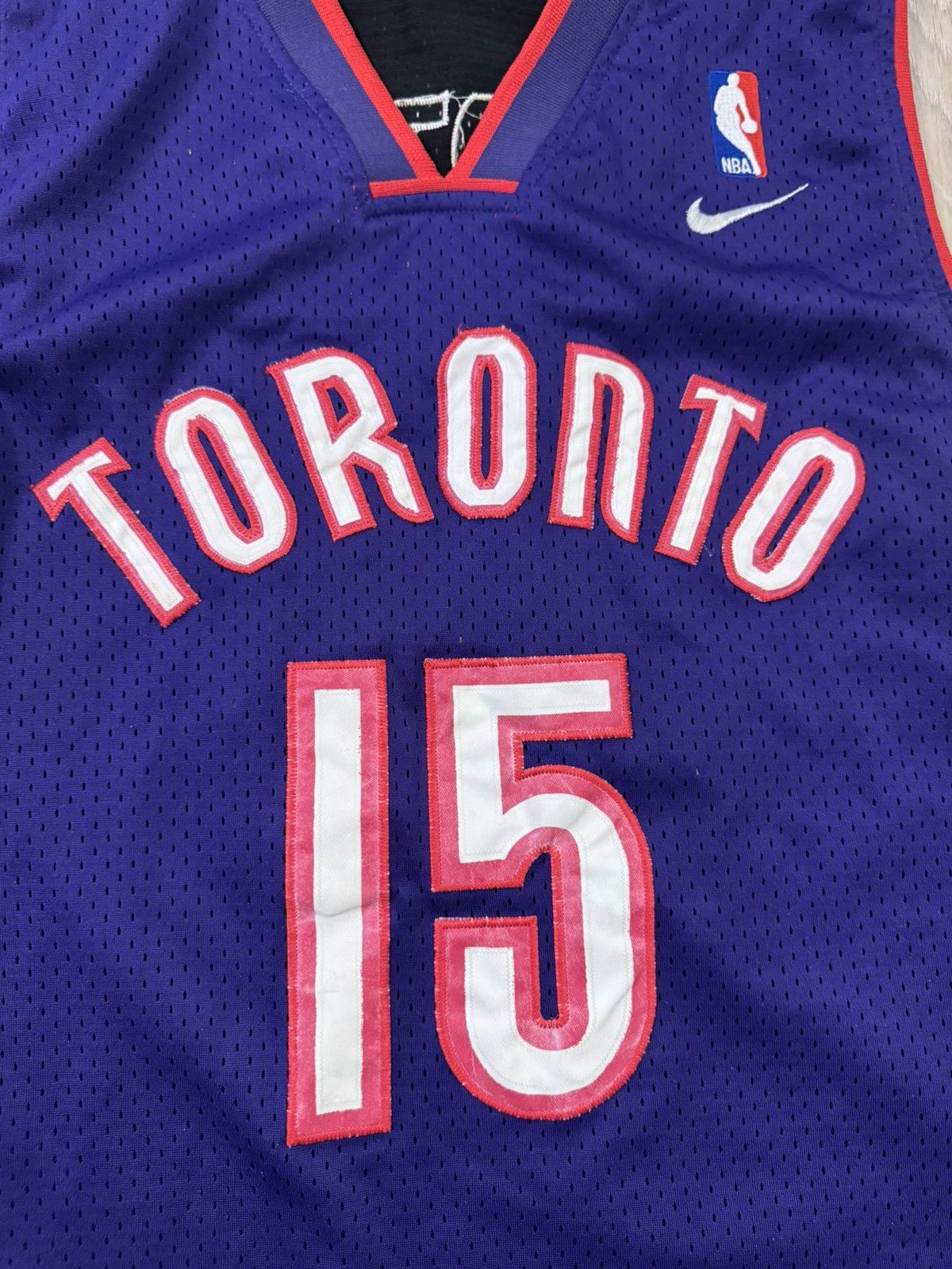 NBA × Nike 🔥Nike NBA Toronto Raptors #15 Cartet Basketball Jersey Size US L / EU 52-54 / 3 - 3 Thumbnail