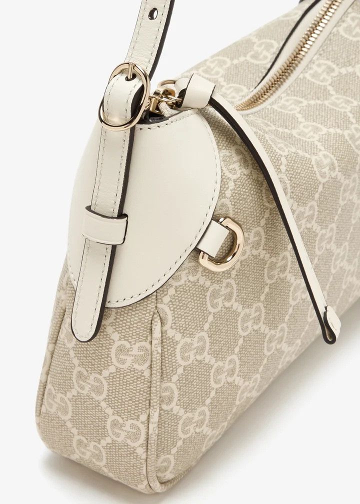 Gucci o1la5ras0526 Size: OS / GG Emblem Small Shoulder Bag Beige Size ONE SIZE - 2 Thumbnail