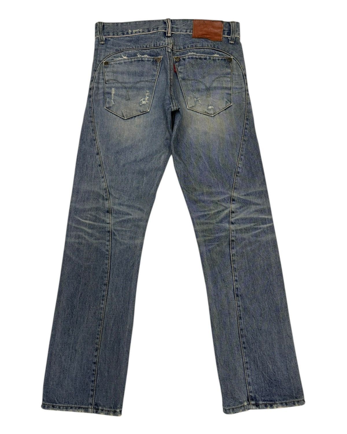 Kapital Vintage L’selvage Distressed Denim Jeans Size US 30 / EU 46 - 6 Thumbnail