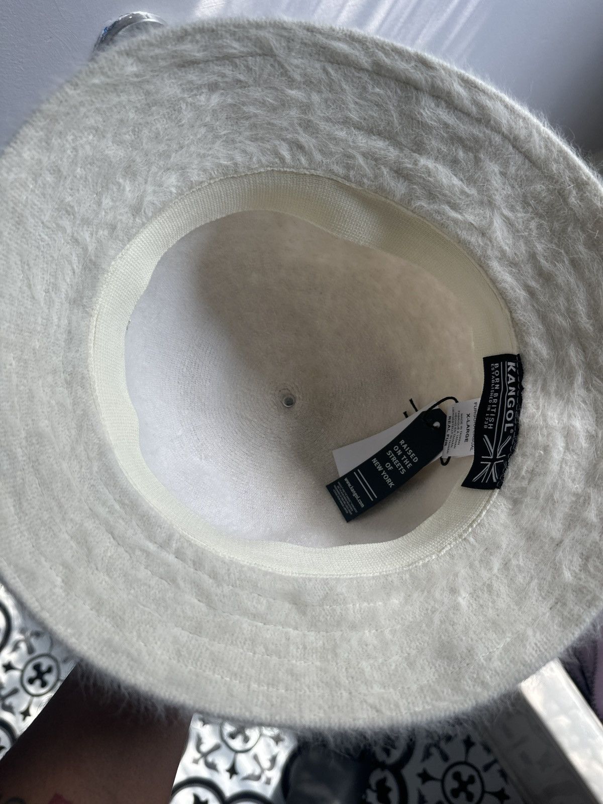 Designer × Kangol × Vintage Kangol K3017ST Fugora Causal Ivory Size ONE SIZE - 6 Thumbnail