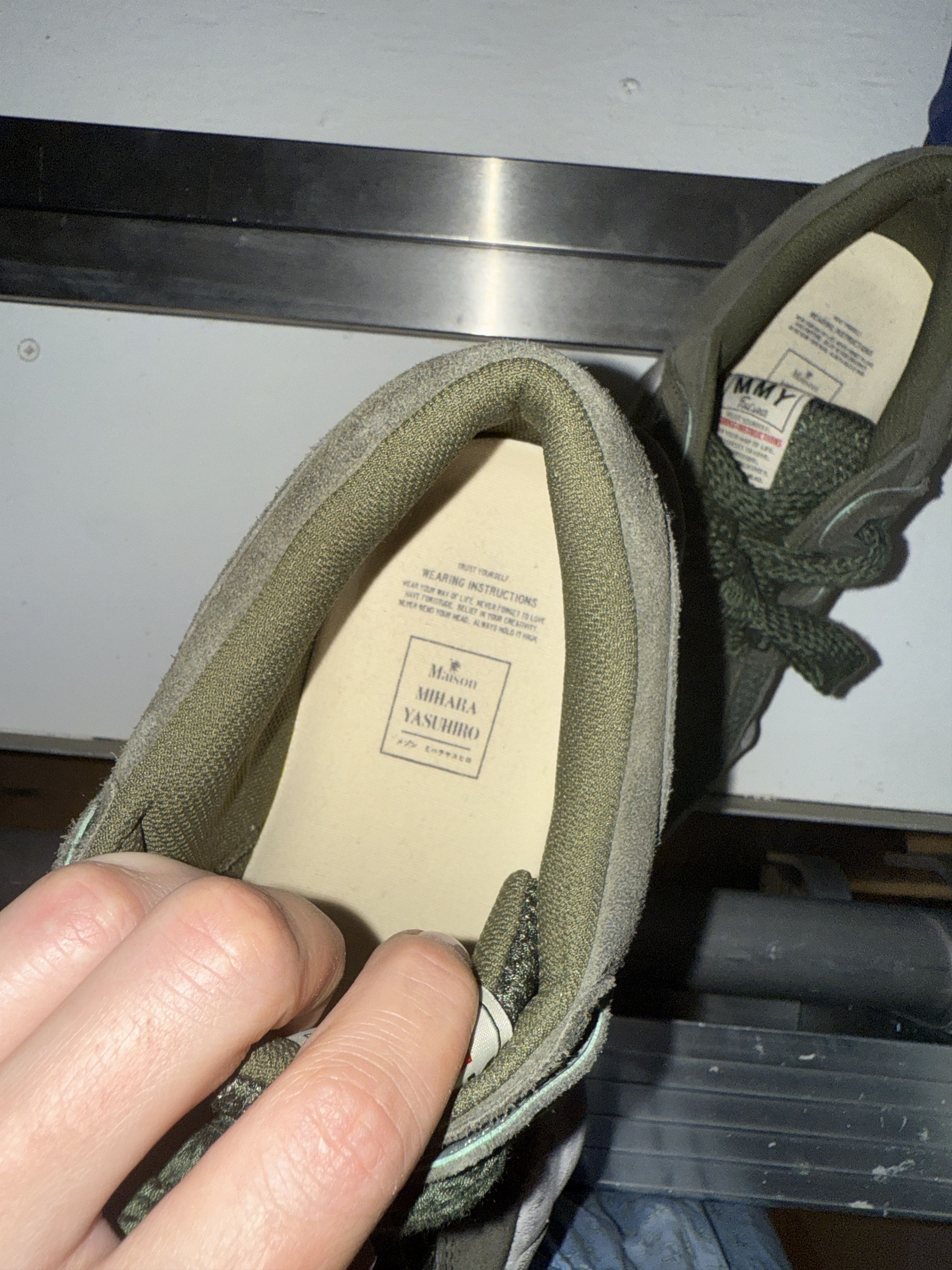 Maison MIHARA YASUHIRO BARELY WORN Army Green Maison Mihara Yasuhiro Sneakers Size US 9 / EU 42 - 11 Thumbnail