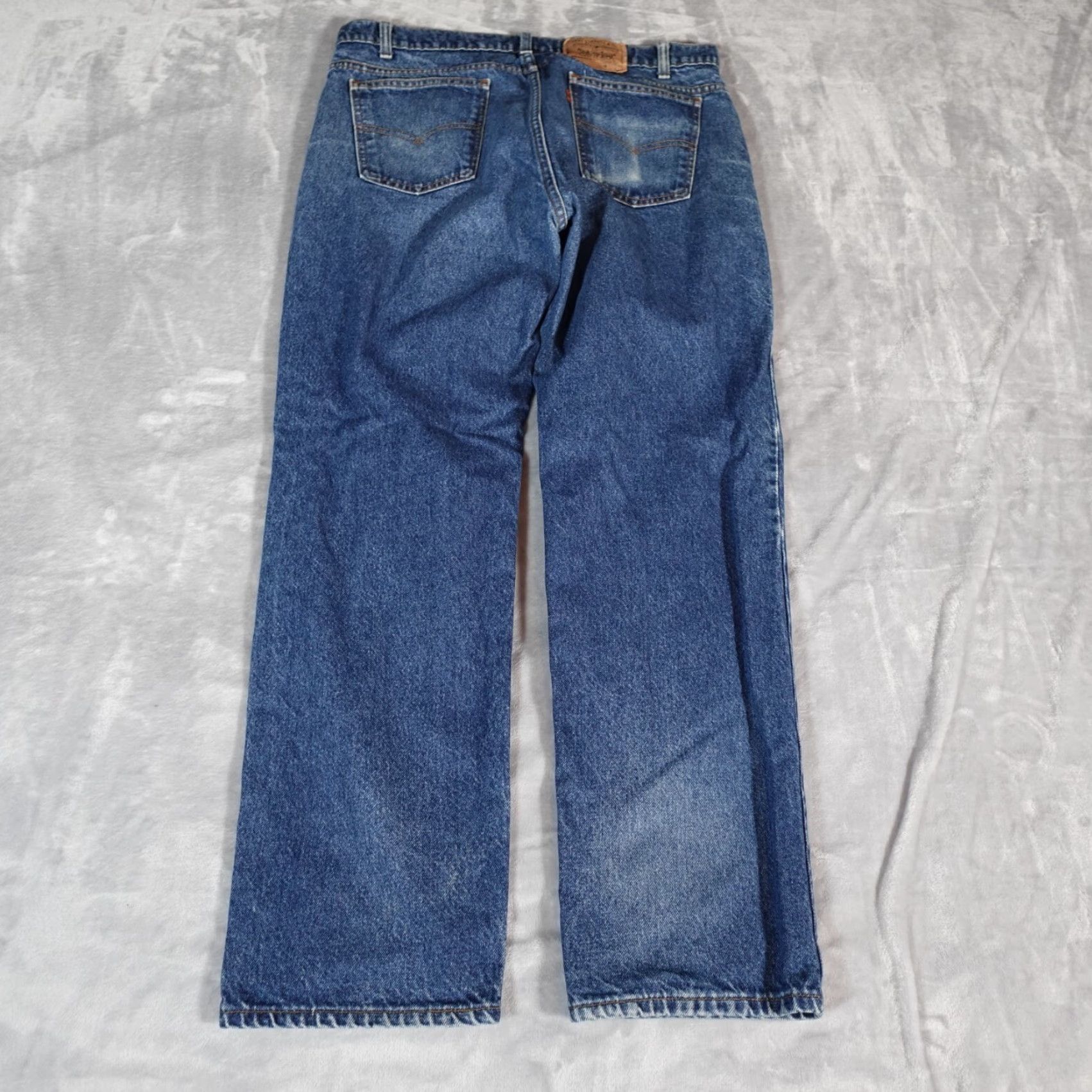 Levi's VINTAGE Levi's 506 Denim Jeans Mens 36 Regular Straight 90s Blue Size US 36 / EU 52 - 3 Thumbnail