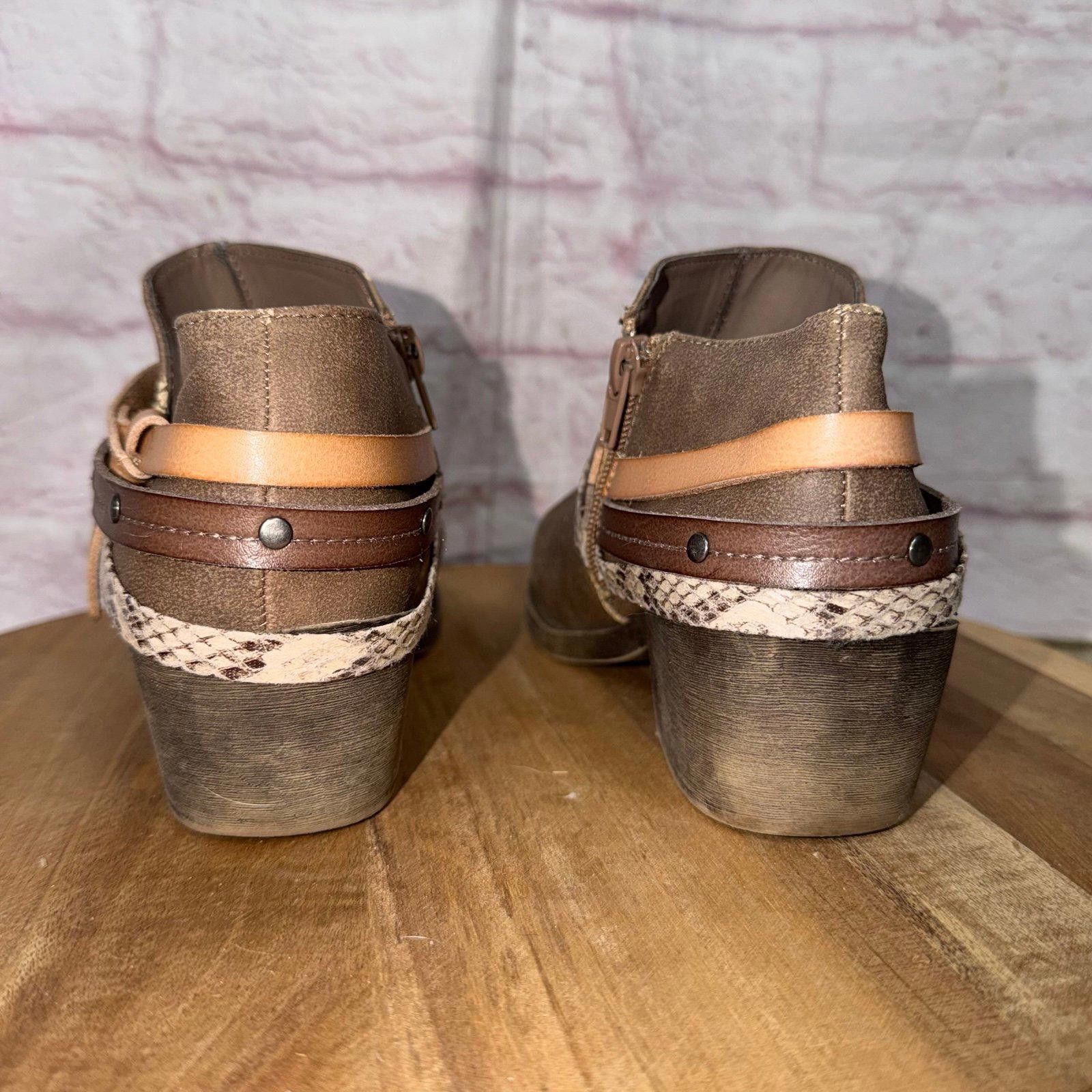 Other Jellypop Nashville Women's Ankle Boots in Brown Size 7 Size US 7 / IT 37 - 4 Thumbnail