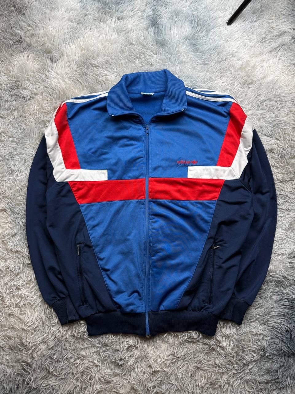 Adidas RARE!!! Zip hoodie Adidas vintage 90’s disko multicolour y2k Size US M / EU 48-50 / 2 - 1 Thumbnail