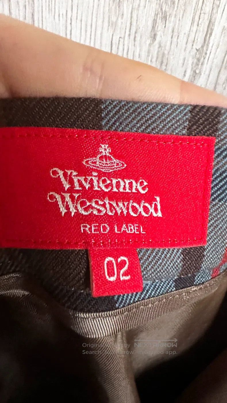 Vivienne Westwood Vivienne Westwood Blue and Brown Plaid Heart Neck Set Size M / US 6-8 / IT 42-44 - 5 Thumbnail