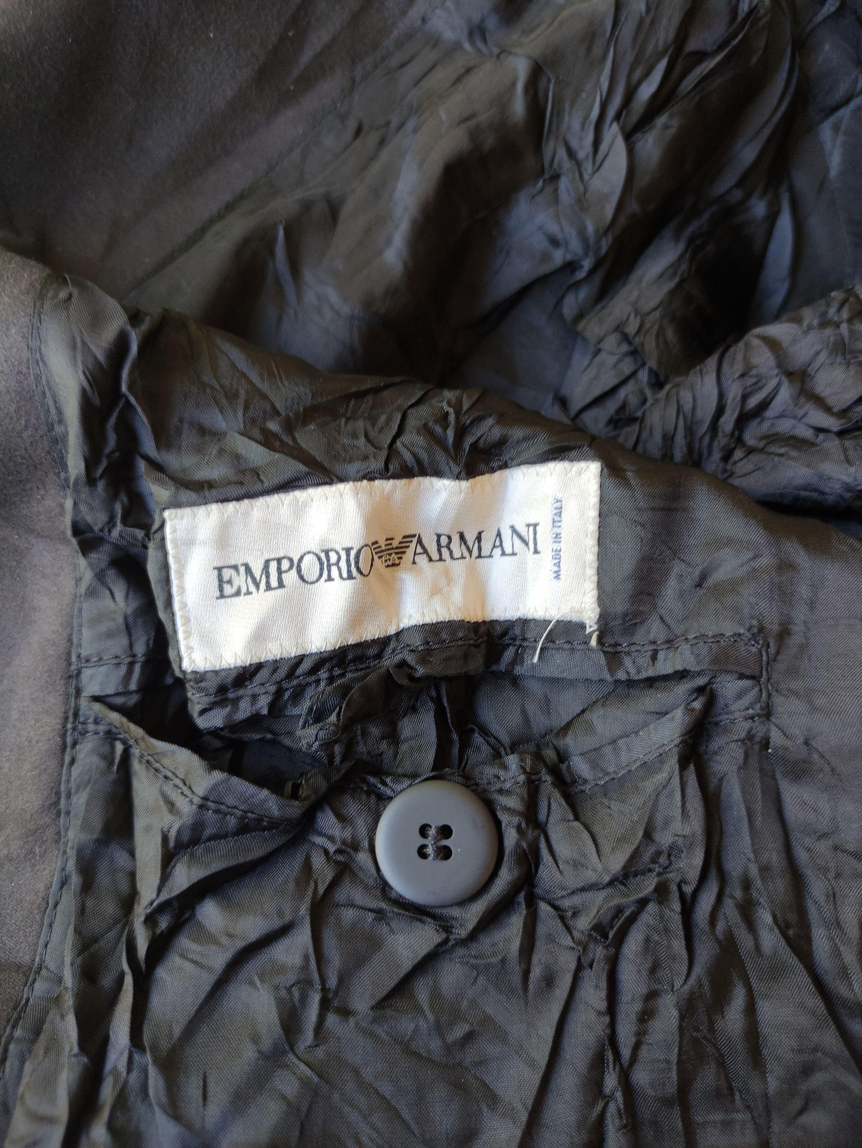 Emporio Armani EMPORIO ARMANI MADE IN ITALY BLAZER COAT Size 54R - 4 Thumbnail