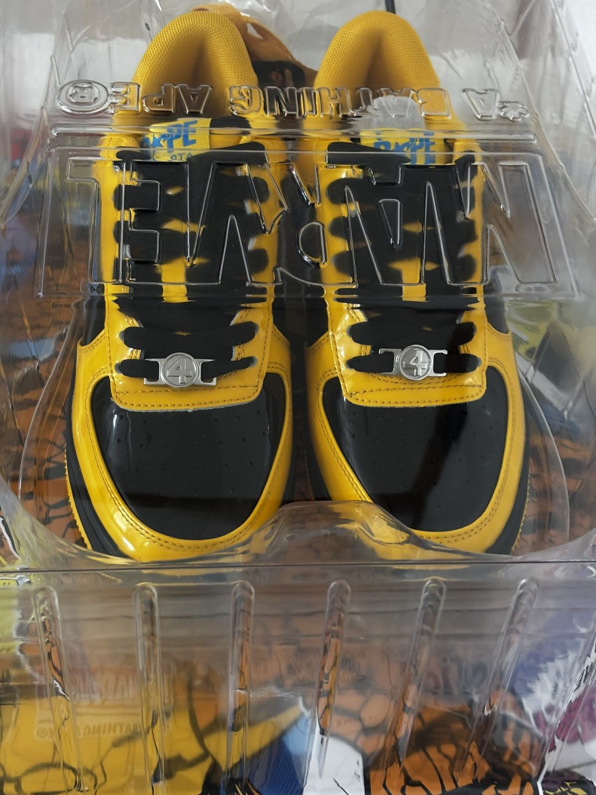 Bape Authentic ape bape x marvel the thing bape sta new 7 Size US 7 / EU 40 - 1 Thumbnail