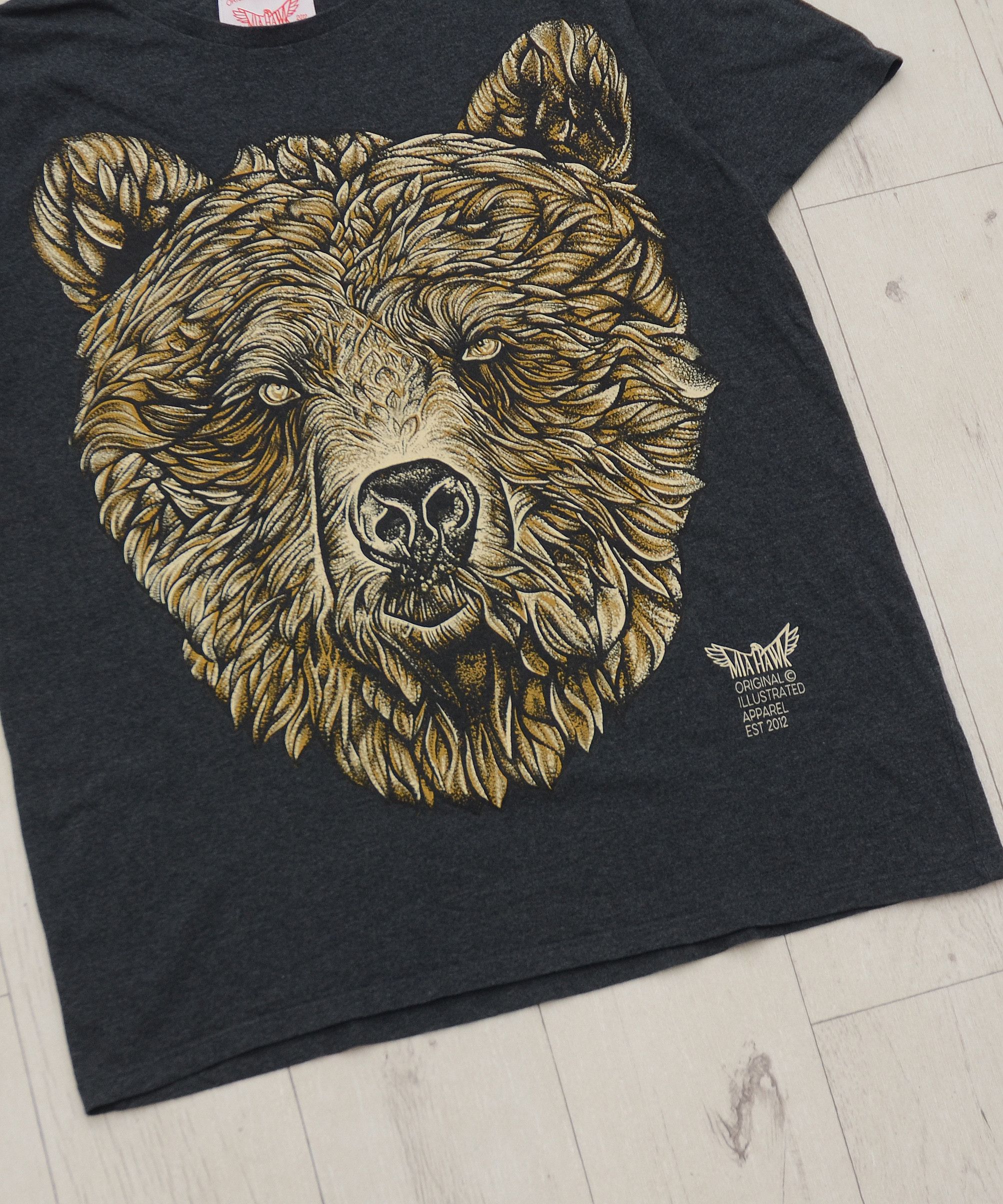 The Mountain × Vintage Mia Hawk Merch T-shirt Animal Tee Wolf Tie Dye Save Nature Size US L / EU 52-54 / 3 - 3 Thumbnail