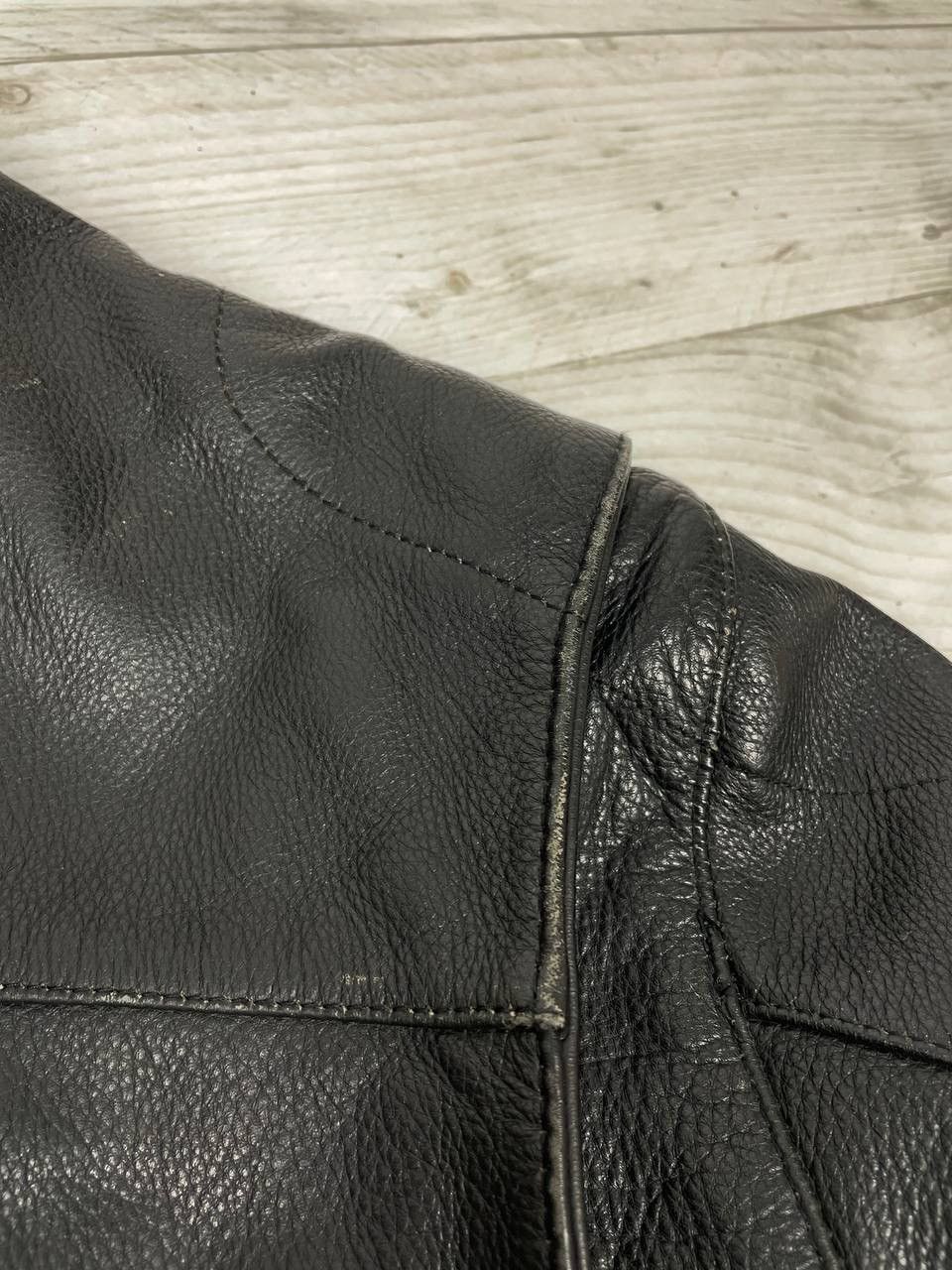 Harley Davidson Vintage Harley Davidson Motorcycle Leather Jacket Biker 90s Size US XXL / EU 58 / 5 - 13 Thumbnail