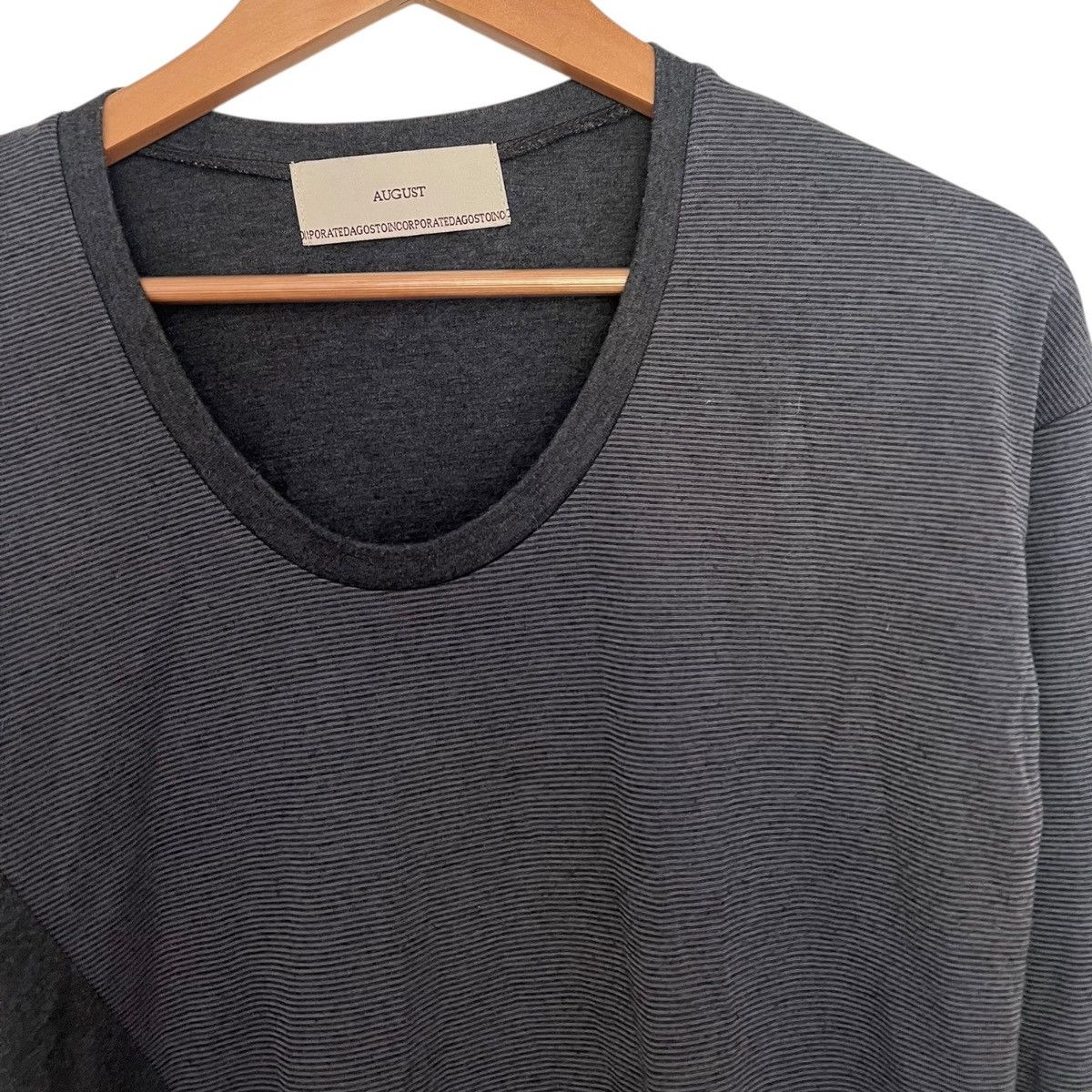 Japanese Brand Agosto over the shoulder longsleeve Size US M / EU 48-50 / 2 - 2 Thumbnail