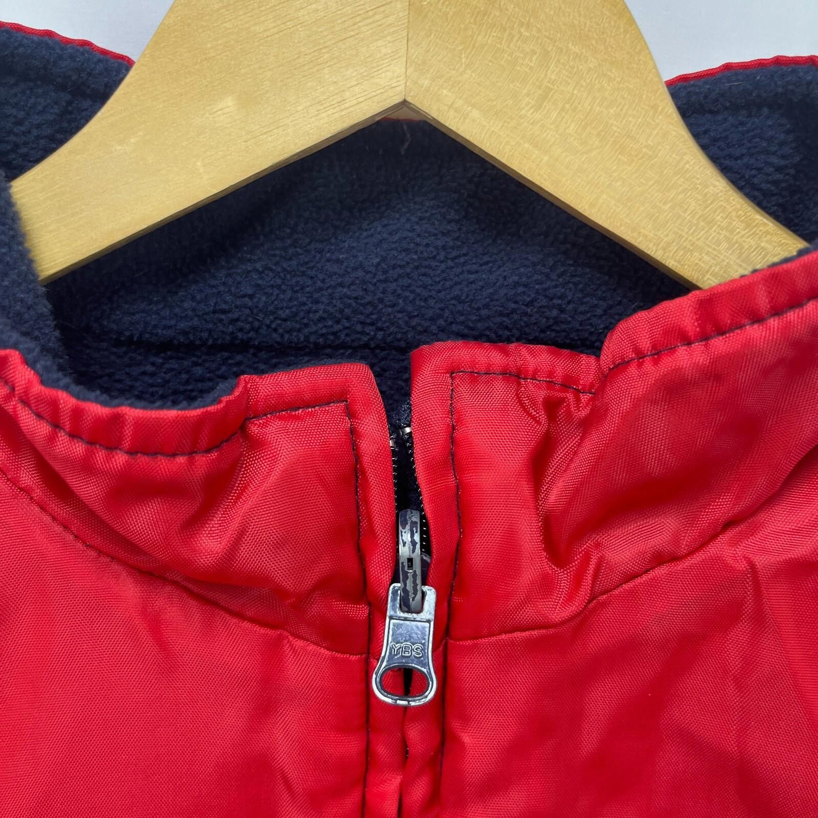 MLB intage Boston Red Sox Reversible Jacket MLB Large Size ONE SIZE - 4 Thumbnail