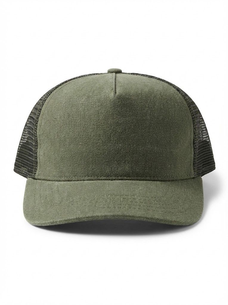 Greg Lauren ARMY DUFFLE TRUCKER HAT Size ONE SIZE - 1 Thumbnail