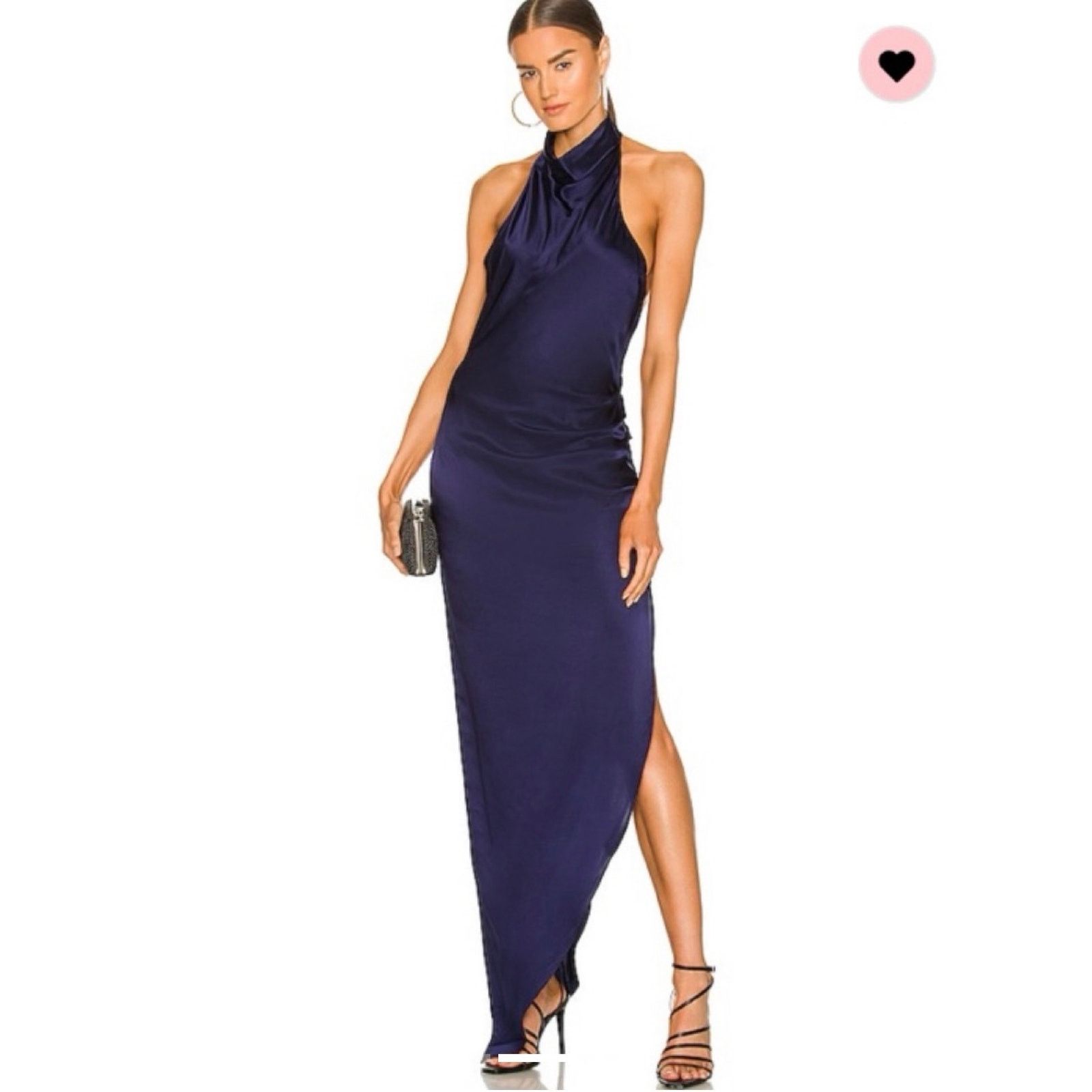 Amanda Uprichard Amanda Uprichard Revolve samba silk imperial blue dress Size XL / US 12-14 / IT 48-50 - 4 Thumbnail