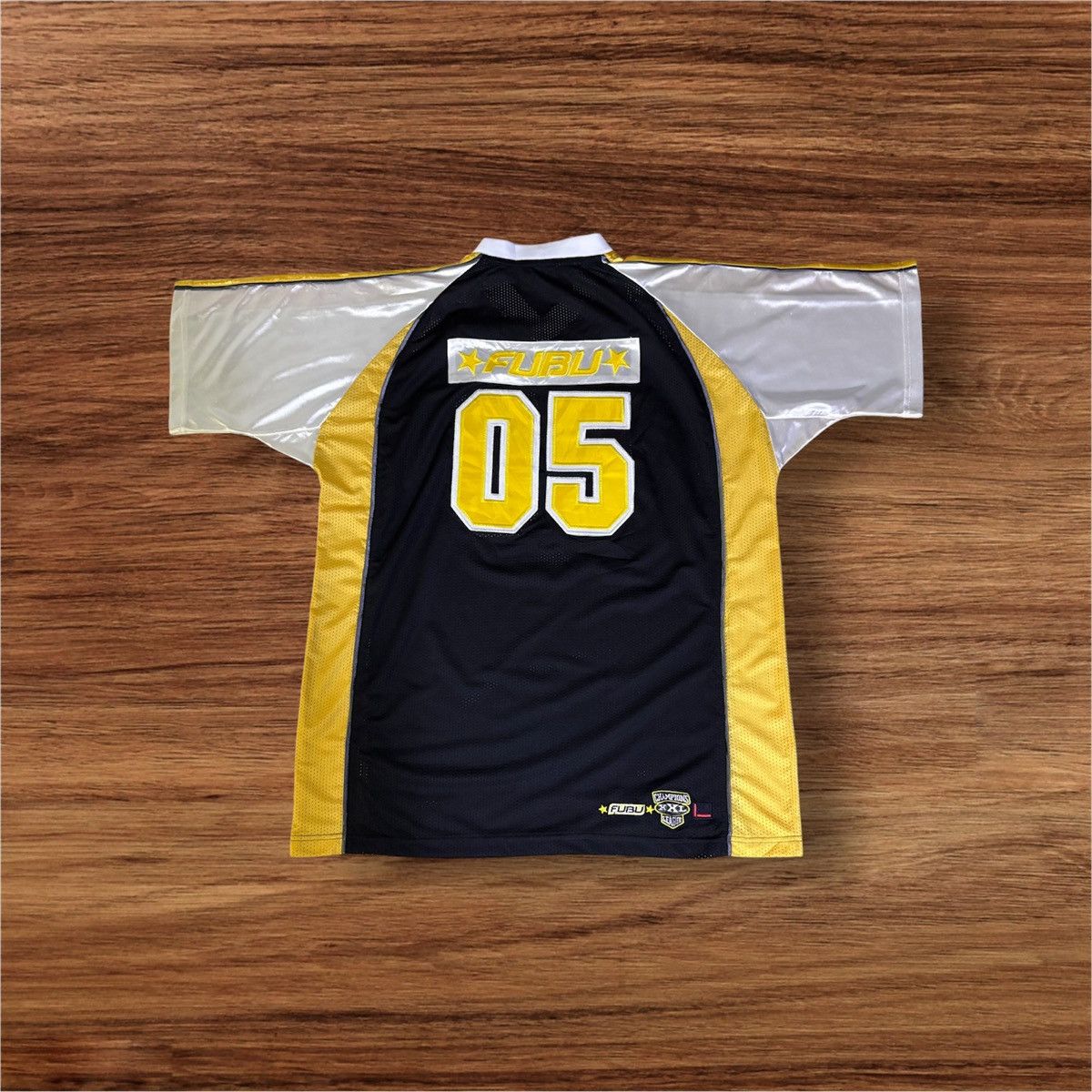 Fubu Vintage Y2k FUBU Mesh Jersey Size US XL / EU 56 / 4 - 2 Thumbnail