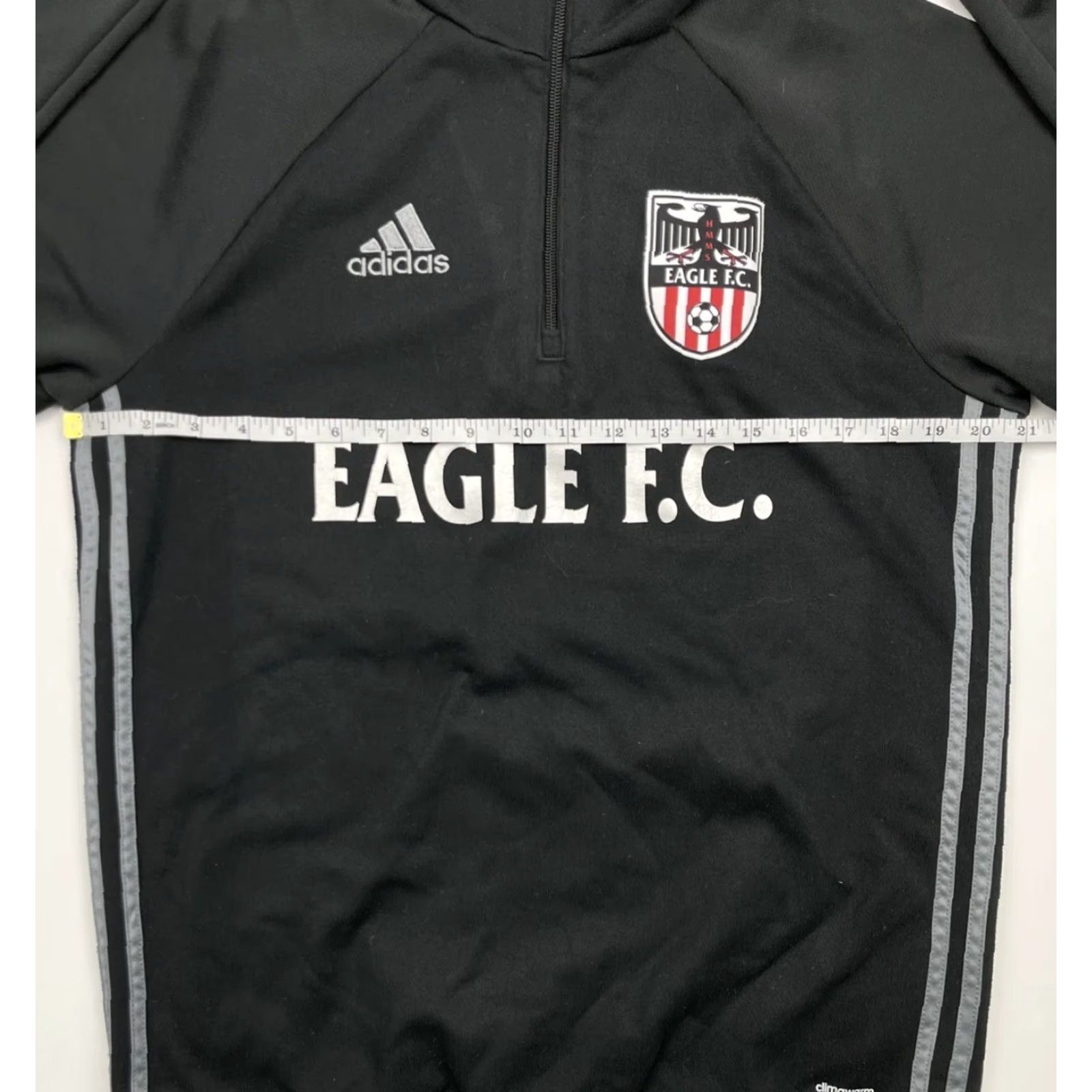 Adidas Adidas Mens Soccer 1/4 Zip Sweatshirt Jacket 기? Size US M / EU 48-50 / 2 - 4 Thumbnail