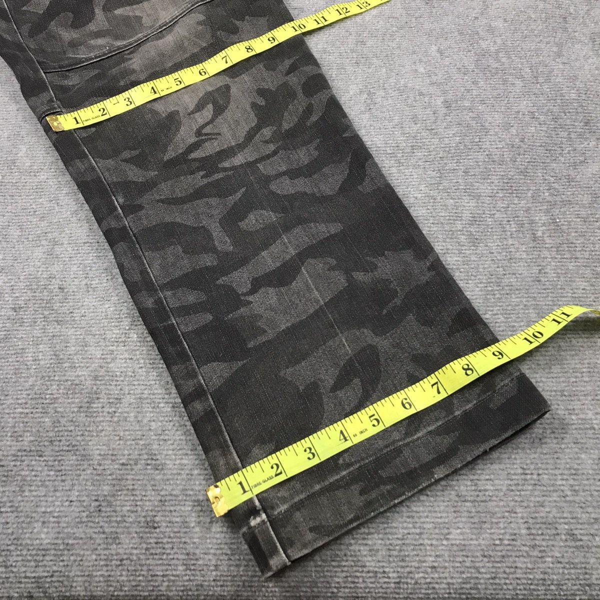 Japanese Brand JAPANESE CARGO POCKET BLACK CAMO FADED PANTS Size US 30 / EU 46 - 16 Thumbnail