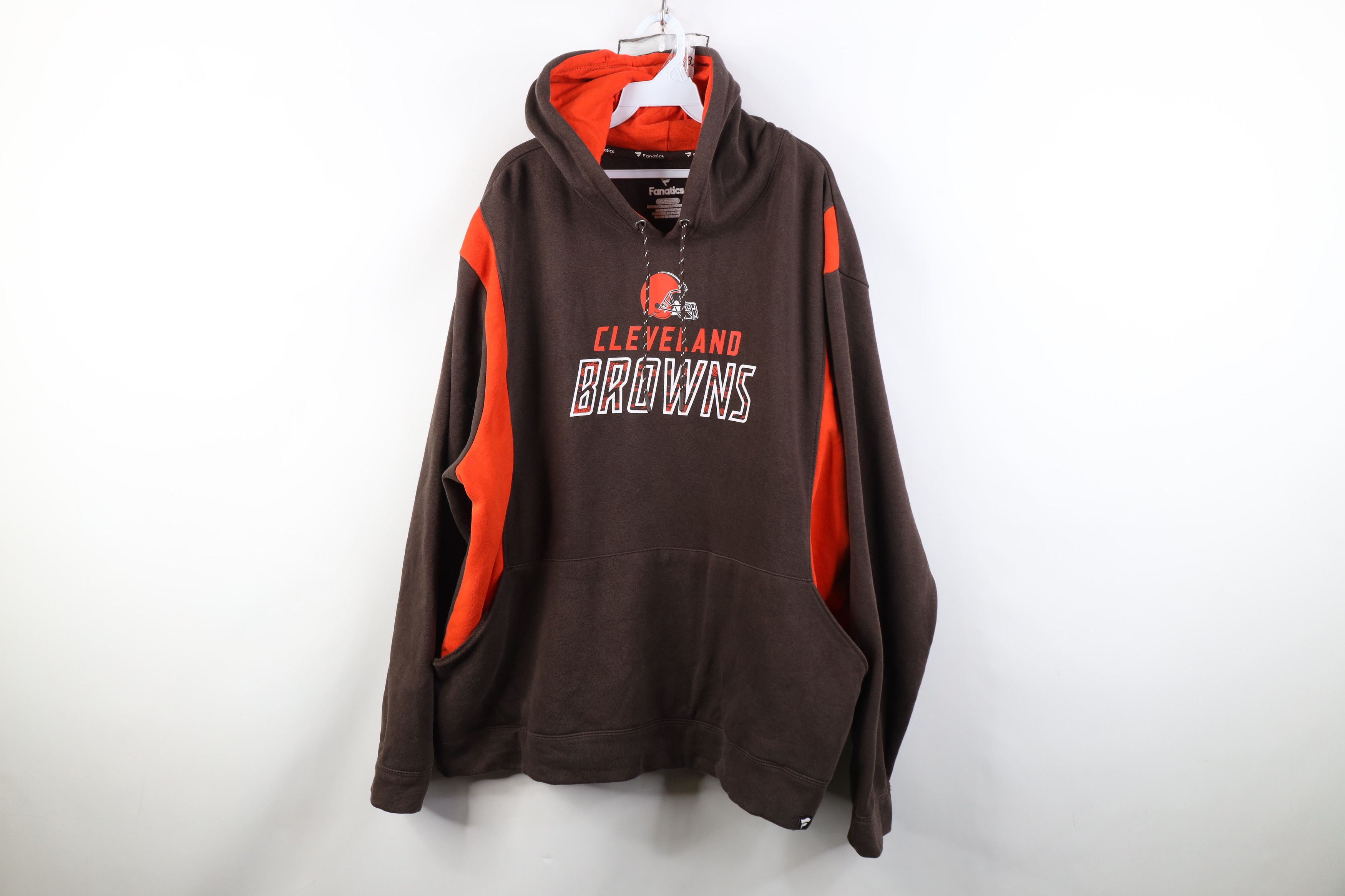 Vintage Fanatics Spell Cleveland Browns Football Hoodie Sweatshirt Size US XXL / EU 58 / 5 - 1 Thumbnail